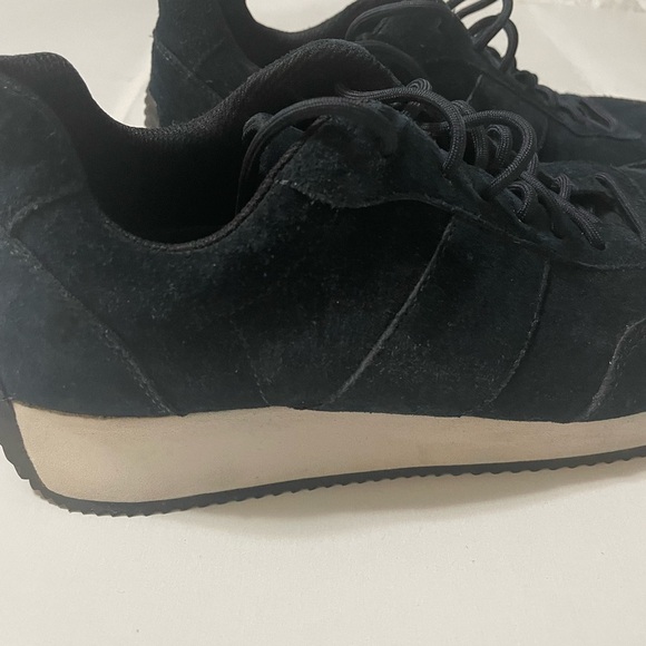 Eileen Fisher Haste cloud dark navy suede sneakers. Minimal wear - Picture 10 of 12